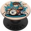 Left Handed Drummers Drum Set Drumming Drummers Drum Kits Music PopSockets PopGrip Adesivo