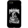 Grandio Design Geeky Computer & IT Novel Custodia per iPhone SE (2020) / 7/8 Computer Hacker Andato Phishing Divertente Codice Binario Pesca Net