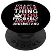 Custom Stuff For Girls Named Chelle Co È solo una cosa di Chelle che probabilmente non capiresti PopSockets PopGrip Adesivo