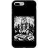 Dirty Paws Archive Animals 90s Vintage V Custodia per iPhone 7 Plus/8 Plus Grunge Rock Vintage Fumo Punk Ratto con Tatuaggi