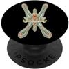 Jimbeels ECHINOPLUTEUS STUDY Larva Riccio di Mare Zoologia PopSockets PopGrip Adesivo