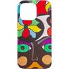 Philippe Seigle Custodia per iPhone 14 Pro Max Philippe Seigle Potente Donna grassetta Colorato Arte Floreale Pop
