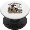 VG-Deco Tratti della razza del proprietario del cane puntatore tedesco a pelo corto PopSockets PopGrip Adesivo
