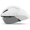 Giro Aerohead MIPS Aero/Tri - Casco unisex, Unisex - Adulto, GIHAERM86S, bianco/argento, S