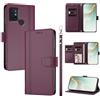 linsuyu Cover Compatible con Motorola Moto G30 / G10 / G20 / G10 Power 【Design a portafoglio due scomparti per carte】 Custodia per cellulare Violet