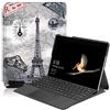 SATURCASE Custodia per Microsoft Surface Go 1 2 3 4, bella pelle PU Flip Folio stand ultra sottile leggera custodia protettiva per Microsoft Surface Go 1 2 3 4 (KN-2) (tastiera non inclusa)