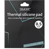 PEPOYO AI Pad Termico 14,8 W/MK,120x120x0.5mm Thermal Pad, Pad Termici in Silicone per dissipatore di Calore/GPU/CPU/LED (0.5mm)