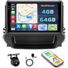 Hikity Autoradio Android 15 9 per Chevrolet Malibu 2009-2014 CarPlay | 4+64GB. Schermo Incell. Wireless CarPlay, Android Auto, BT, GPS, WiFi, FM/RDS, Retrocamera, MIC