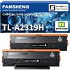 FANSHENG TL-A2319 TL-A2319H BP2309W ( A2310H A2319H ) Cartuccia toner Compatibile per Pantum BP2309W BM2309W BM2309AW BP2300W BM2300W BM2300AW Stampante 1600 pagine 2310H 2319H (2 x Nero)