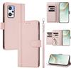 linsuyu Cover Compatible con Realme Q5 Pro / GT2,Compatible con Realme GT Neo2 / Neo 3T 【Design a portafoglio due scomparti per carte】 Custodia per cellulare Pink