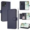 linsuyu Cover Compatible con Nothing Phone 3A Lite 【Design a portafoglio due scomparti per carte】 Custodia per cellulare Blue