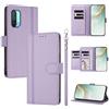 linsuyu Cover Compatible con OnePlus Nord CE 5G 【Design a portafoglio due scomparti per carte】 Custodia per cellulare Purple