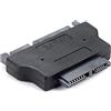 ezqnirk 1pcs Slimline SATA Adattatore Serial ATA 7 + 15 22pin maschio a Slim 7 + 6 13 PIN Adattatore femmina