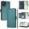 linsuyu Cover Compatible con Nothing Phone 3A Lite 【Design a portafoglio due scomparti per carte】 Custodia per cellulare Green