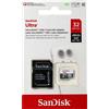 SanDisk Ultra Android Scheda di Memoria MicroSDHC 32 GB, 48MB/s, Classe 10 con Adattatore SD