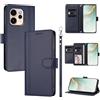 linsuyu Cover Compatible con Oppo Reno15 Pro / Reno15 Pro mini 【Design a portafoglio due scomparti per carte】 Custodia per cellulare Blue