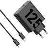 ETCMY 125W Caricatore Rapido Adattatore Turbo Power cavo da USB-C a USB-C da 1 M per Motorola Moto Edge 30 Ultra, 40Pro, 50 Pro, X30/X40 Pro, Edge 50 Ultra, RAZR 50 Ultra, per Moto G84 G85 G72 G73 G60 G55