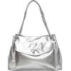 BUKESIYI Donna Borse a Spalla Borsa a Mano Elegante Borse a Tracolla Tote Firmate Marca 2026 PU Pelle IT77531 Argento