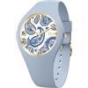 Ice-Watch - ICE flower Blue aura - Orologio blu da Donna con Cinturino in silicone - 025899 (Small 37mm)