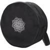 LABRIMP Borsa Porta Ruota Yoga Grande Capacità in Nailon Nero | Tracolla Regolabile, Trasporto Pratico e Sicuro, Formato Singolo per Accessori Sportivi e Uso Christmas
