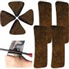 THREE ARCHERS Arrow Rest Pad per arco ricurvo, 4 paia di frecce autoadesive