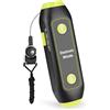 LICAEVEY Fischietto Elettronico con Cordino, Luce SOS e Torcia per | Fischietto elettrico portatile, forte 120-150 dB, torcia a LED, per arbitri, P.E.Insegnanti, Sport all\'aria aperta