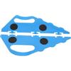 Kichvoe Maniglia per Vassoio Biliardo a Tre Scomparti, Blu, Plastica | Ricambio per Tavolo da Biliardo, Presa Laterale Ergonomica, Compatibile Vari Modelli di Vassoio, per Casa e Sala