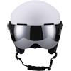 Hominas Casco Snow Sport Guscio in PC Ispessito e Fodera in EPS | Calore casco sci donna durante le attività con tempo freddo Lente REVO con fodera in morbido velluto e mentoniera