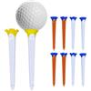 Generic 10 tee per palline da golf, portatili, stabili, colorati, professionali
