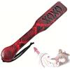 HAZURE Pezzo di Racchetta in Pelle da Gioco per Coppia Maschile e Femminile, Accessori Ritmici, Frusta