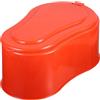 BRIGHTFUFU WC Portatile Semplice in PVC Rinforzato, Leggero per Cantiere