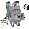 Generic Borsa da pesca Petto Pesca Petto Attrezzatura Tasca Scomparto