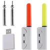 Generic Bastoni luminosi da pesca a LED con ricaricabile, bagliore nel buio canna da pesca