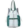 ZPGVWXKO Zaino Sportivo da Badminton Zaino Borsa Zainetto Sacca con Organizzazione Pratica a Scomparti E Chiusura a Coulisse per Accesso Rapido Spallacci, Verde, Verde Chiaro