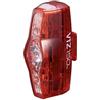 CATEYE Cat Eye Viz 150 Rear Light, Luce della bicicletta Unisex adulto, Nero, Taglia unica confezione da 2