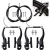 Cherioll Set Freni Bici,Freni A V Brake Per Biciclette,Set Di Freni Per Bicicletta,Freni A V Per Bicicletta,Freni V-Brake Per Bici,Set Completo Di Freni Per Bici Tipo V,Set Di Freni Per Bicicletta A V-Brake