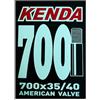 KENDA Camera d'Aria 700x35-40 valvola America scatolata (Camere d'Aria 28) / Inner Tube 700x35-40 American Valve in Box (Air Tube 28)