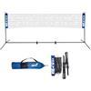 Palmi Rete da pallavolo per Giardino Professionale con Pali Alta 228 cm Portatile per Bambini e Adulti