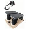 Fonowx Stepper Elastiche Robusto | Superficie Antiscivolo Zigrinata, Stepper pneumatico , Design Compatto Salvaspazio, per Casa, Appartamento