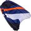 Texvora Tavola da surf gonfiabile per bambini e adulti, a righe, in PVC, con manici, 70 x 52 x 15 cm, leggera, portatile, galleggiante, per nuoto e divertimento acquatico