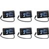 Kexpery Contatore per bicicletta LCD per 24 36 48 V