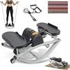 Generic Stepper a dondolo laterale, per gambe, glutei, addominali, attrezzature per il fitness, per casa, ufficio, palestra