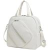 Baoblaze Borsa Pickleball Borsa Duffel Borsa Sportiva Borsa Palestra con Tracolla Staccabile Rivestimento Antipioggia Vano Principale Ampio per Attrezzi Adatta, Array, Bianco