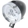 Cabilock Luce Anteriore Bici Retro a 3 LED, Fanale Vintage Nero