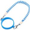 Garneck Cinghia per Maniglia della Borraccia in Paracord Blu | Cotone e Silicone, Misura 18, 50x8, 00x1, 50cm, Installazione Semplice e Tenuta Antiscivolo