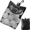 Générique Golf Ball Mesh Bag - 5,9 x 10,8 in Mesh Storage Bag | Golf Balls Holder Net Basg | Nylon MeshBags Can Hold 18 Golfs Balls | Borse sportive Net Basg for GolfBall Tennis Baslls, Palestra
