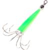 DECHOUS Totanara per Seppie Luminosa da Pesca Amo Barbigliato Ferro Verde | Effetto Fluorescente Notturno, per Pesci e Calamari in Fiume o Serbatoio, Attrezzo per Appassionati