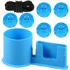 Keqaoe Porta bevande per kayak con foro di drenaggio, 2 in 1, resistente