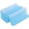 iplusmile 4 Pezzi Scatola Refrigerante Blu Riutilizzabile 120ml in PVC | Picnic e Viaggio, Effetto Freddo Prolungato, Forma a Scatola, per Alimenti e Serbatoi D'acqua