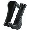Generic Manopole per bici in gomma antiscivolo per lunghe distanze, colore nero